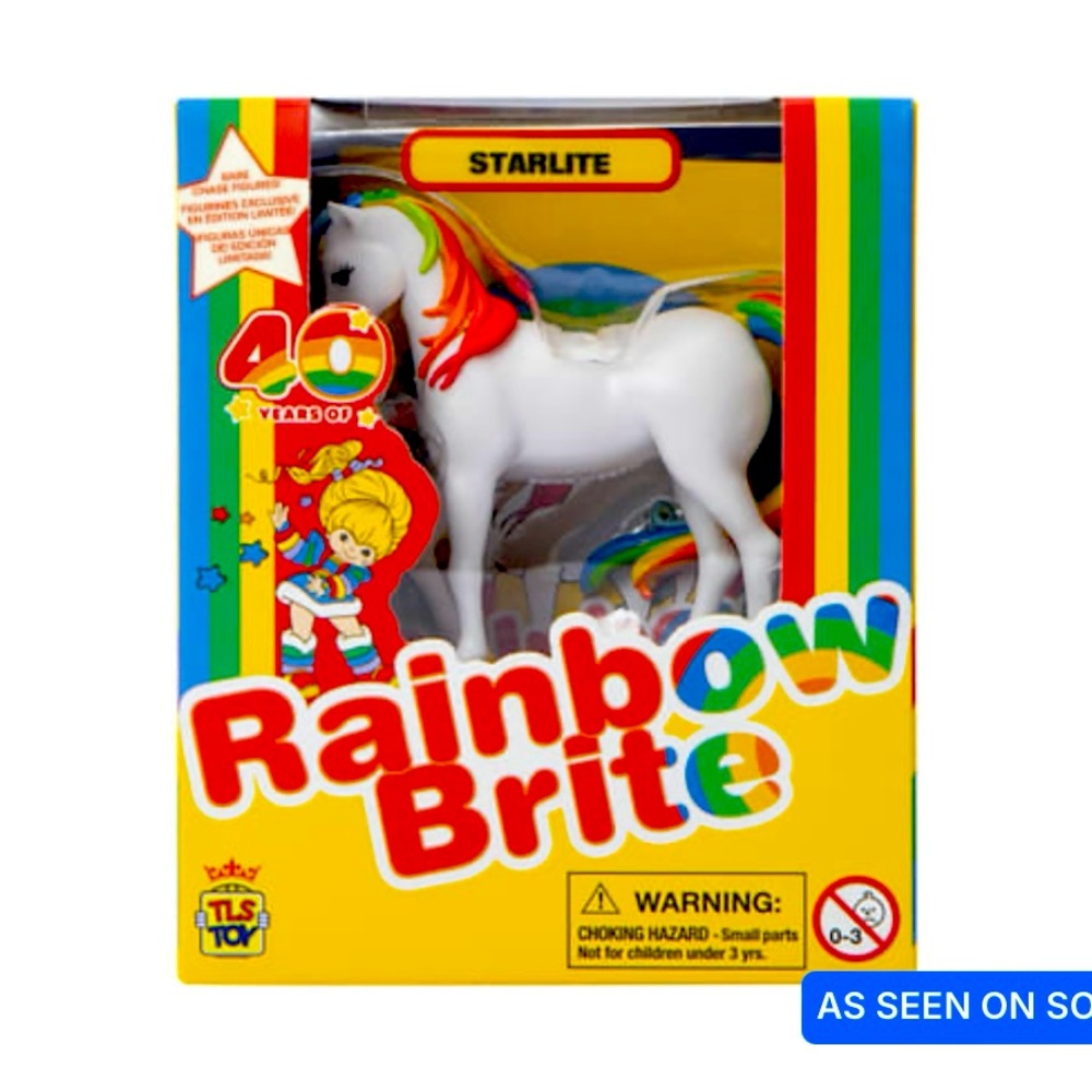 The Loyal Subjects Rainbow Brite Starlite 40th Anniversary CheeBee Mini Figure